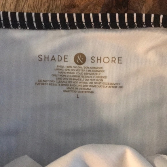 NWT Shade & shore caged high waisted bikini bottom - Picture 5 of 5